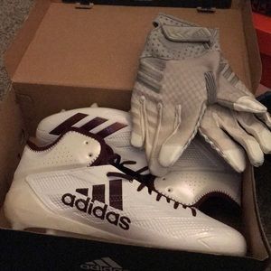 SPECIAL OFFER✨Mens Adidas Football Cleats & Gloves